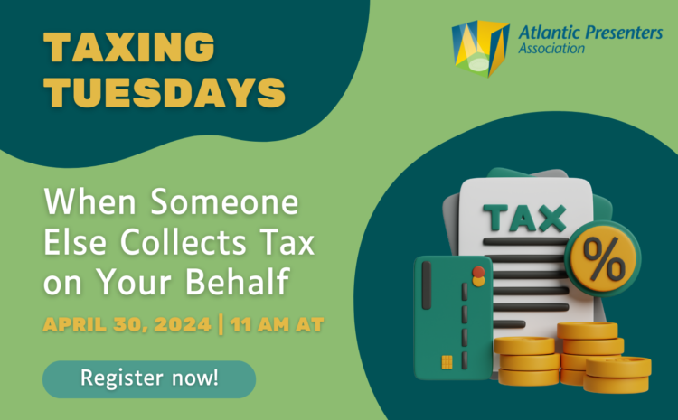 PD: Taxing Tuesday – When Someone Else Collects Tax on Your Behalf